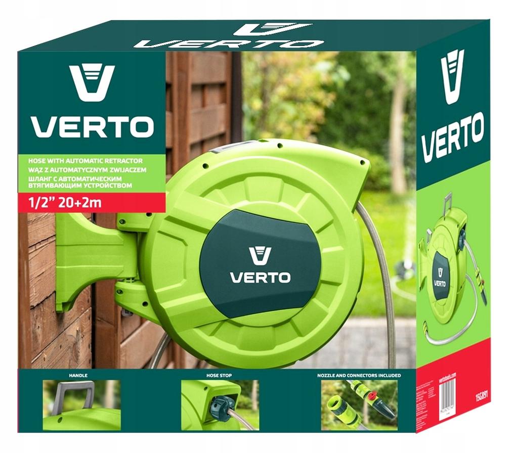 Garden Hose With Automatic Rewind 15G891 1 Pc