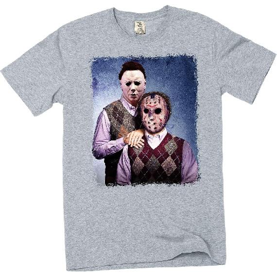 Jason and Michael Halloween Step Brothers Movie T-Shirt, Michael Myers Halloween T-Shirt
