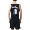 Nike Dri-Fit NBA Swingman Trikot - Nets Simmons Nr.. 10 Ärmelloses Basketball-Tanktop Herren Tops Schwarz DN1996-016