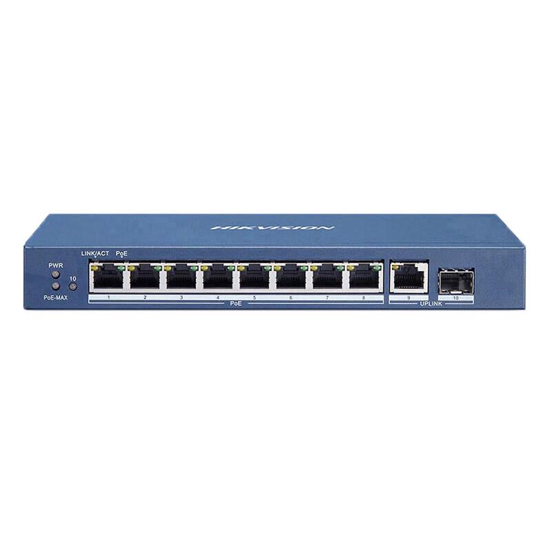 

Hikvision 10-Port Full Gigabit POE Switch