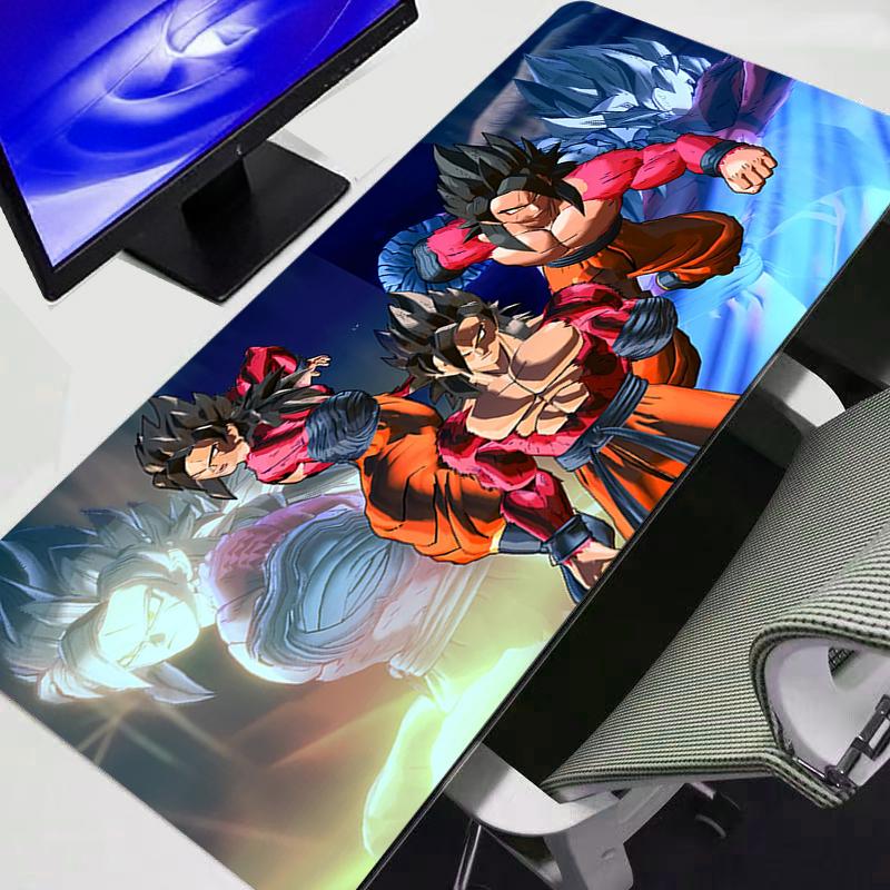 Extra Large Gaming Mouse Pad Dragon Ball Z DBZ Computer Gamer Laptop Keyboard Carpet Mat NonSlip Rubber Table Rug