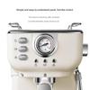 Cafetera italiana semiautomática para el hogar, oficina, alta presión, vapor concentrado, espuma de leche, cafetera