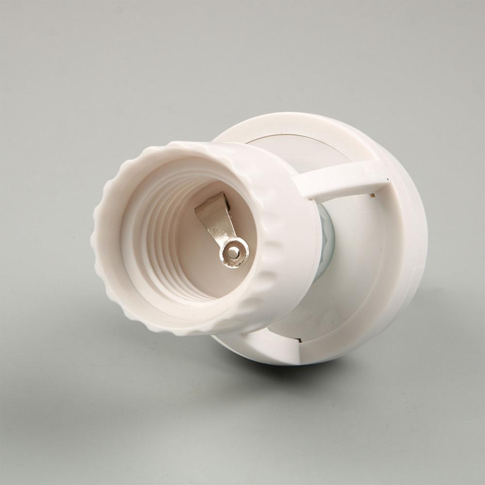 E27 Motion Sensor Light Socket 100-240V PIR Motion Activated Adapter Indoor Use