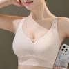 Mesh Strapless Bras Women's Gathering Bras Shaping Seamless Bras Smooth Large-sized Bras Push Up Bra