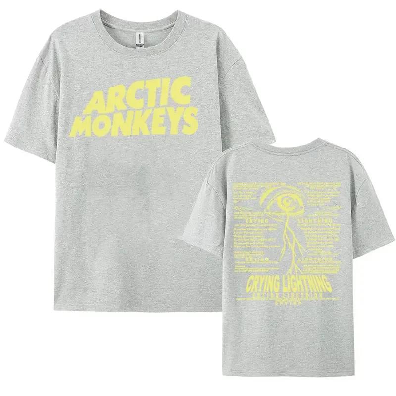Rock Arctic Monkeys Crying Lightning T-Shirts Männer Frauen Kleidung Mode Hip Hop T-Shirt Männlich Casual Baumwolle Kurzarm T-Shirt