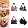 Foldable Grocery Storage Tote Adjustable Shoulder Strap Container Case Pouch Portable Reusable
