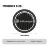 For Volkswagen VW 2pcs Car Cup Holder Anti Slip Insert Coaster Pads Accessories Golf 4 5 6 7 Polo Jetta Sagitar Magotan Passat zj0