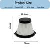 Dual-Use Portable High-Power Wireless Handheld Vacuum Cleaner with HEPA Filter Mesh