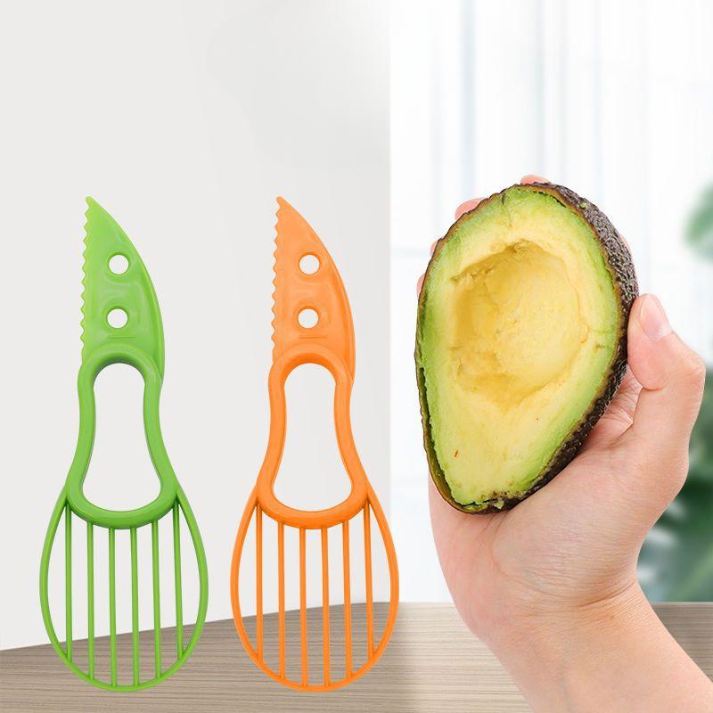 Avocado Knife Fruit Cutting Tool, Three In One Avocado Core Removal and Separation Knife Fruit Multi Functional Fruit Cutter.