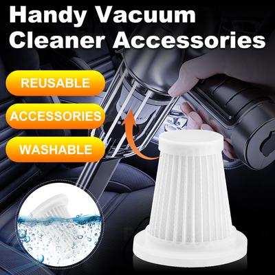 5pcs Filter Element Car Vacuum Cleaner Filter Easy Installation and Removal Cleaning Handheld Vacuum Cleaner Accessories