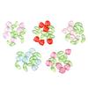 20Set/bag Acrylic Tulip Beads For DIY Necklace Bracelet Earrings Jewelry Making Craft Accessories