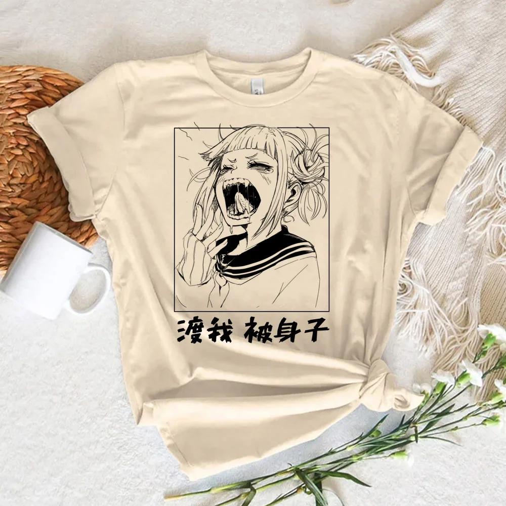 Bakugou My Hero Academia Comic Female T Shirt Women Manga T-shirts Woman Tshirt