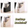 Adjustable Desktop Bookshelf Plastic Material Document Holder Desktop Organizer  Document Storage