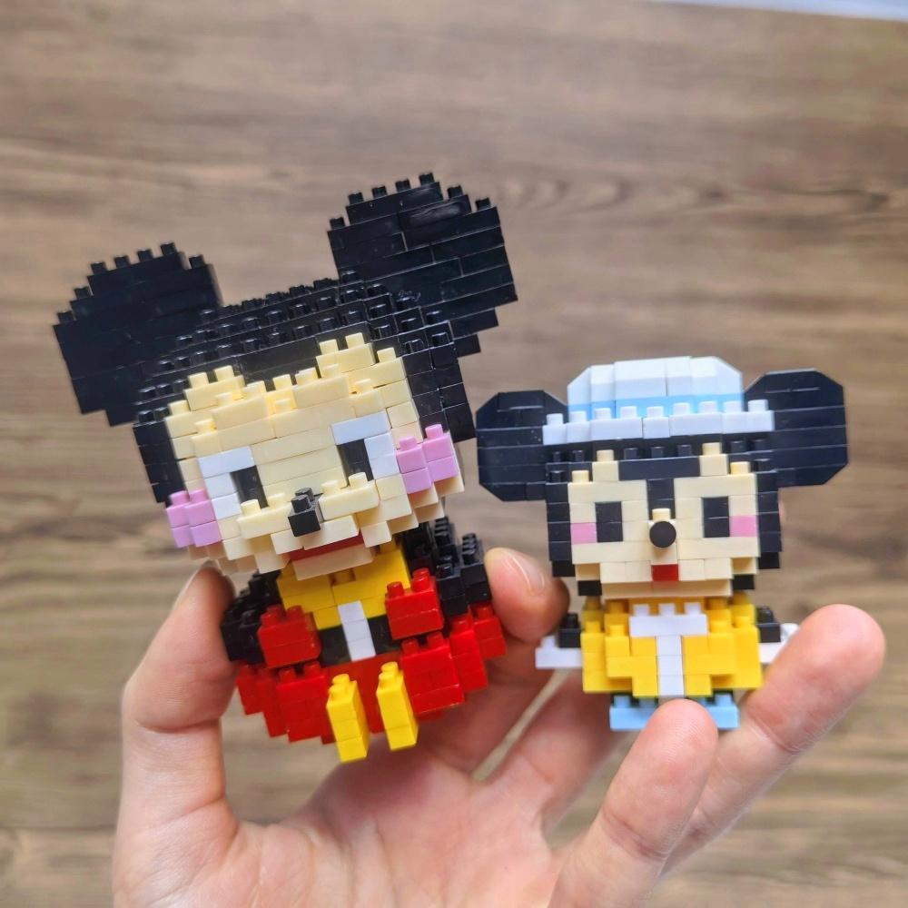 Zootopia Small LinaBell Building Blocks Judy Nick Model Donald Duck Education Lotso Toys Mickey Mouse For Kids Birthday