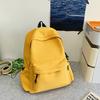 Schoolbag New High-value Junior High School Backpack Women's Korean Version Fashion Large-capacity Schoolbag Versatile Casual Backpack Men's Trend