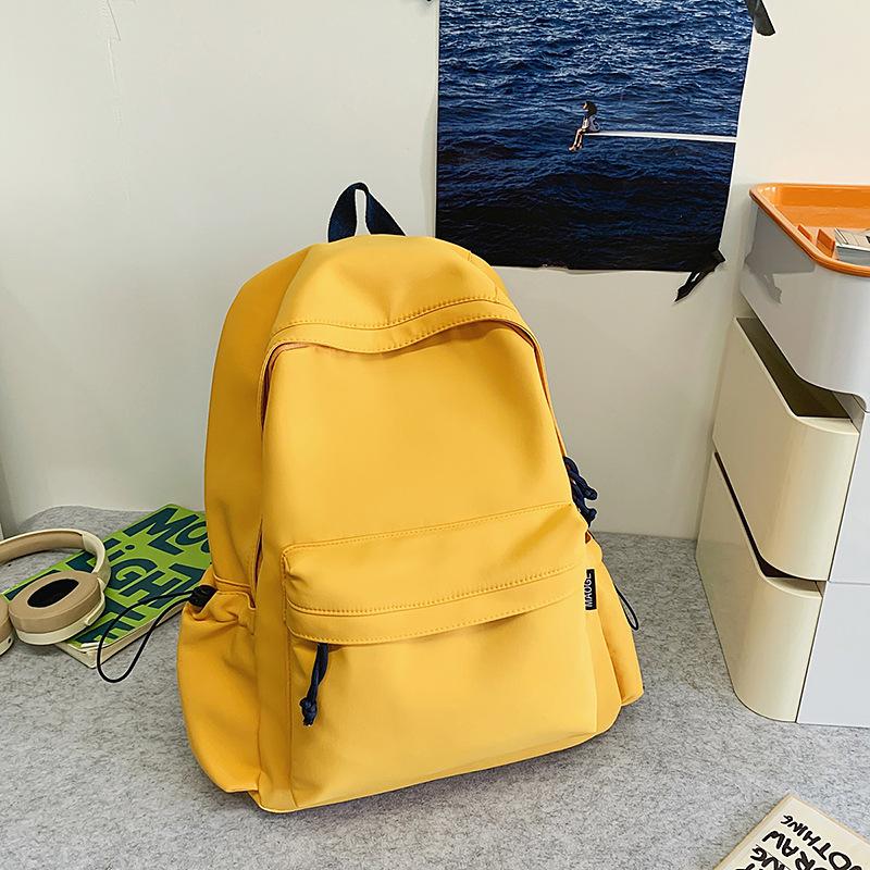 Schoolbag New High-value Junior High School Backpack Women's Korean Version Fashion Large-capacity Schoolbag Versatile Casual Backpack Men's Trend