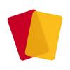 [Mikasa] Volleyball Warning Card (for Referees) VK Yellow/Red