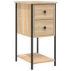 Nightstand Sonoma Oak 32 X 42 X 70 Cm Particleboard