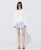 Bundercammer Embroidery Balloon Banding Skirt_Navy