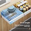 Pull Out Cabinet Drawer Organizer Expendable Slide Out Kitchen Cabinet Storage Shelves Heavy Duty Organizer for Tableware