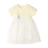 Deesha Girls' Cute Rabbit Ear Mesh Dress