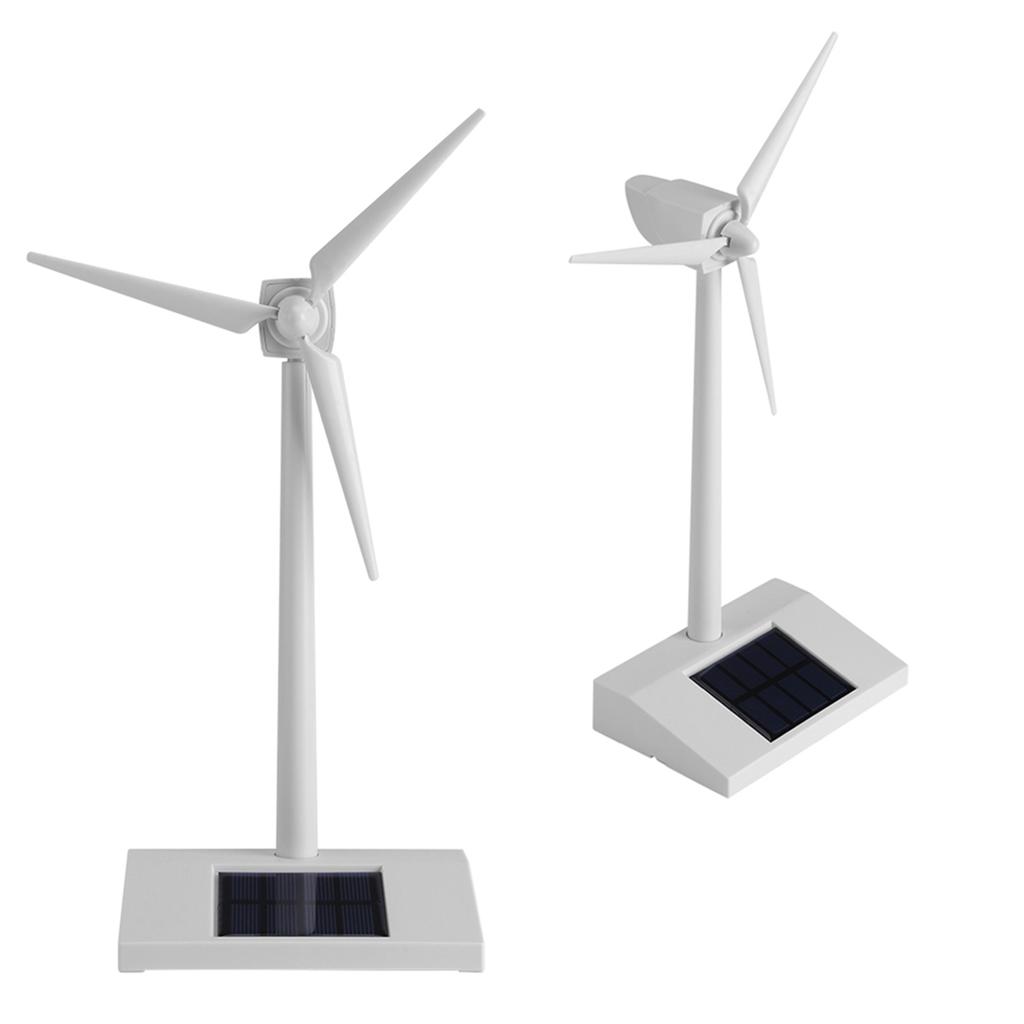 Solar Energy Windmill Toy for Kids, Science Tching Tool for Rotating Windmill Sail, Home Decoration