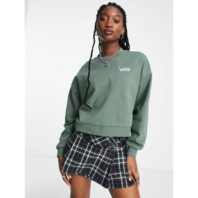 

Зеленый свитшот Vans Drop V