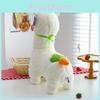 Alpaca Carrots Animals Cartoon Plush Doll Kids Birthday Gifts Decoration Home