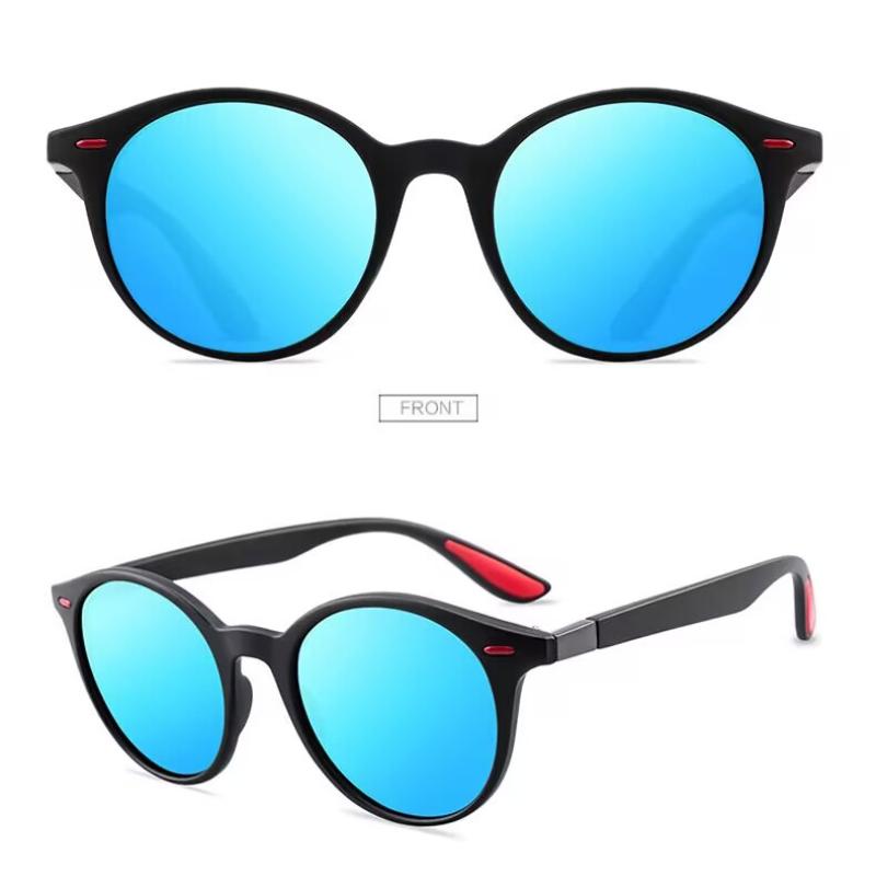 

Поляризованные Солнцезащитные Очки Ретро Круглые Солнцезащитные Очки для Вождения Для Водителей