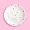 OIMG Nordic Geometric Triangle Paper Plates