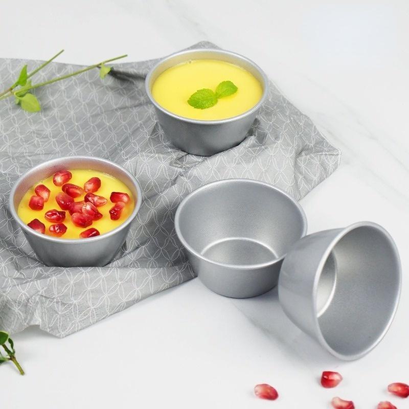 5PC Mini Cup Baking Cups, Cupcake Cake Mold, Muffin Tart Pans, Pudding Molds, Pan Tins, Tin Aluminum, Round Holder, Mousse