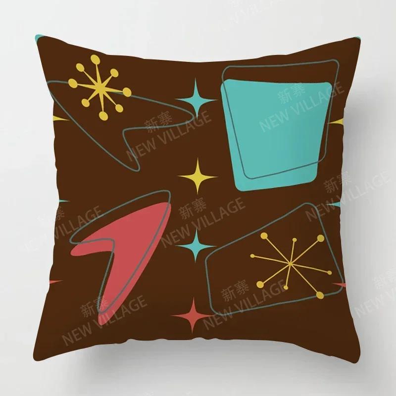 

Nordic Autumn Home Decoration Throw Pillow Cover Sofa Cushion Cover Modern 66x66cm небесно-голубой