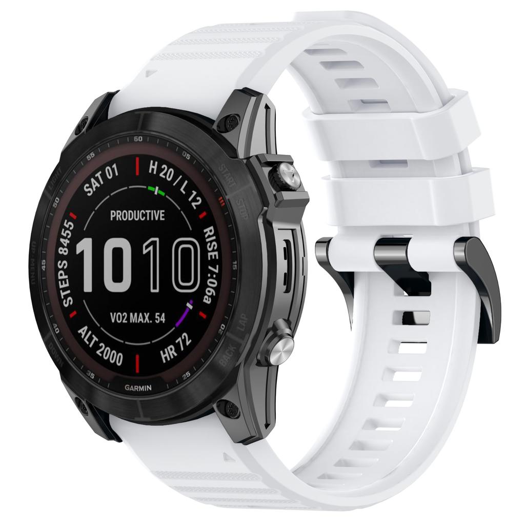 22mm 26mm Silikonarmband für Enduro 3 Tactix Armband für Garmin Fenix 8 E 7 7X Pro 5 5X Plus 6 6X Pro Epix Gen 2 QuickFit Band
