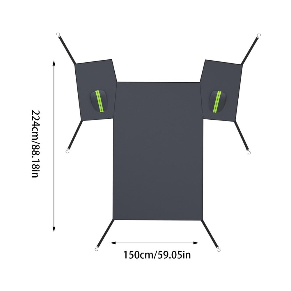 

Защита лобового стекла от снега и мороза, чехол на лобовое стекло, защита от льда и снега, водонепроницаемая, эффективная защита окон зимой, универсальная солнцезащитная шторка
