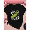 Pickle mood pickle Damen Plus Size Sport Kurzarm T-Shirt