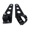 Support de phare de moto 38-45mm Pince de fixation sur fourche Support de phare