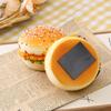 Realistischer Hamburger Kühlschrankmagnet Squishies Spielzeug Langsam aufsteigendes Stressabbau-Spielzeug Neuheit Antistress Weihnachts-Küchendekoration