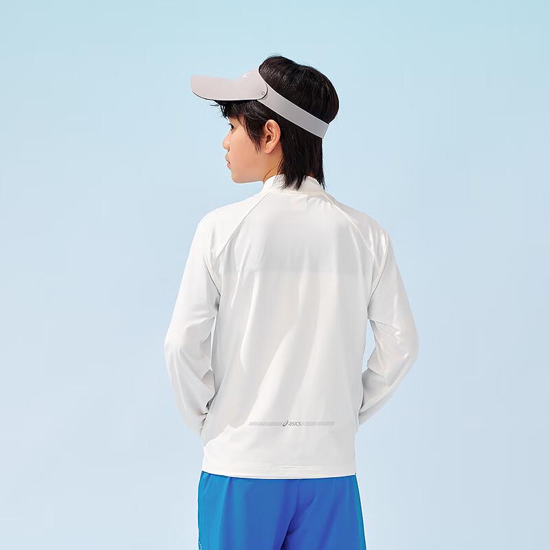 Asics Kids' UPF50+ Sun Protection Stand-Collar Jacket