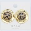 Hong Kong Retro Pearl Stud Earrings with S925 Silver Needle