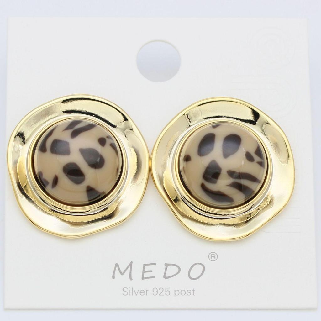 Hong Kong Retro Pearl Stud Earrings with S925 Silver Needle