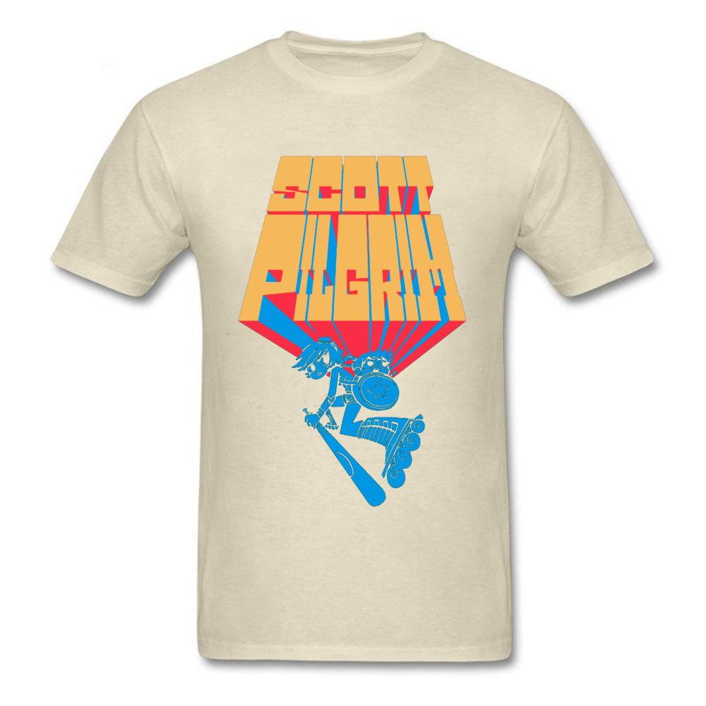 Hip Hop T-Shirt Scott Pilgrim T-Shirt Herren Kanadische Serie T-Shirt Ramona Flowers Skater Tops T-Shirts Scott Pilgrim vs. The World