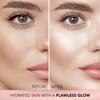 FACES CANADA Instant Glow + Coverage Combo - Weightless Stay Matte Finish Compact - Ivory 01 (9g) + Strobe Cream - Rose Gold (30 Ml) | Highlighte