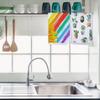 Premium Microfibre Kitchen Towel 3 Pieces Sublimated Blank Towel Multifunctional Dish Towel for Cleaning Dust Rags