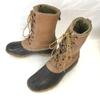USED/80s-90s Vintage USA LaCrosse Leather Hunting Snow Boots Brown M7 / 25.0