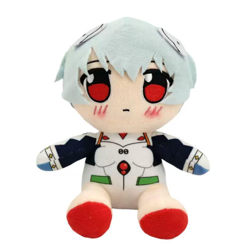 

Плюшевые игрушки Неонового Генезиса Евангелиона Аянами Рей и Шикинами Аска Pendant 10cm