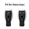 Car Key Case Cover Key Bag Accessories For Mercedes Benz A B C S Class Amg Gla Cla Glc W176 W221 W204 W205 Shell Fob Keychain