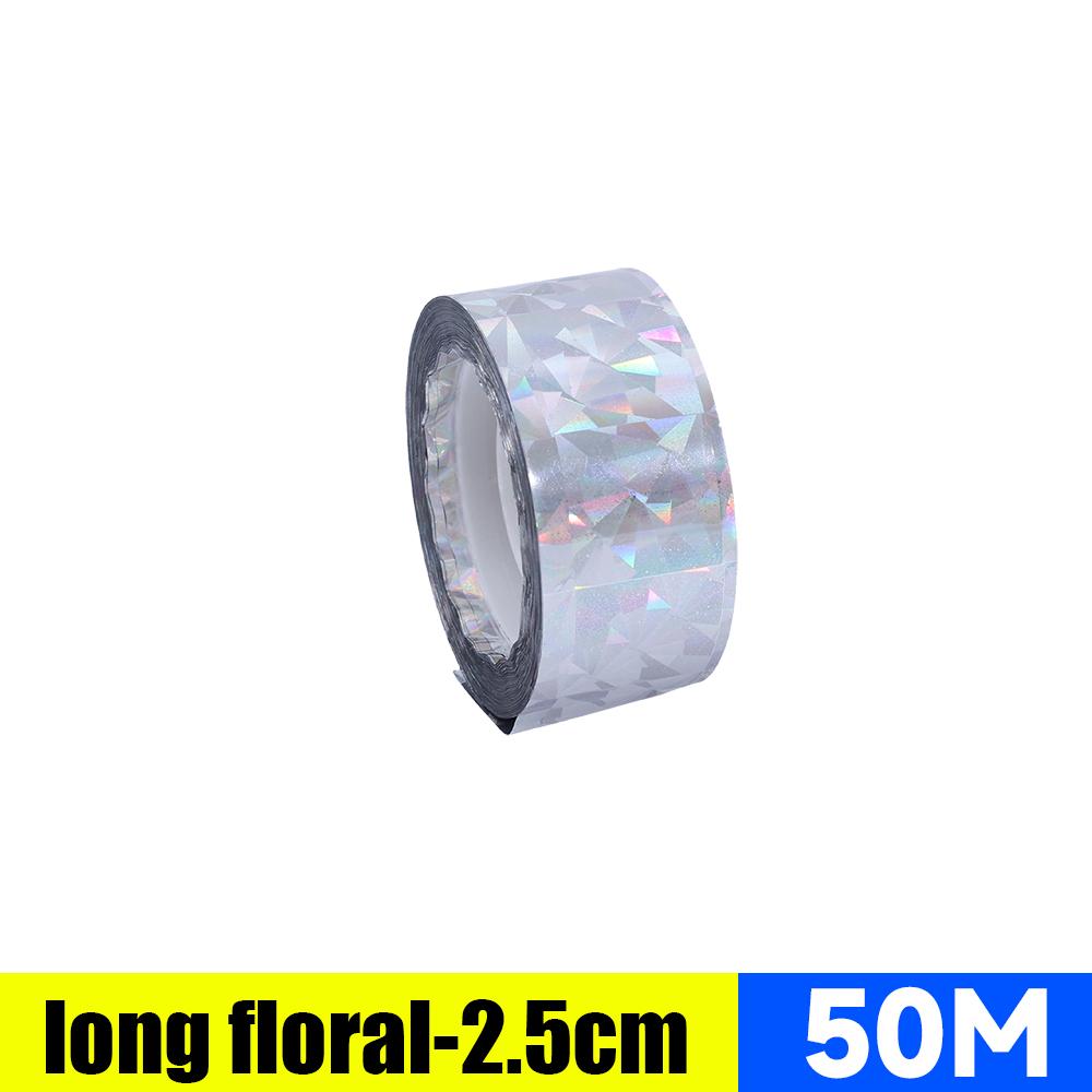 Reflective Bird Repellent Scare Tape Garden Protection Double Sided Flashing Physical Deterrent Pigeons Crow Duck Bird Ribbon