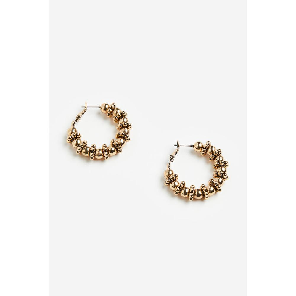 Ring Earrings Gold Color 1129948002