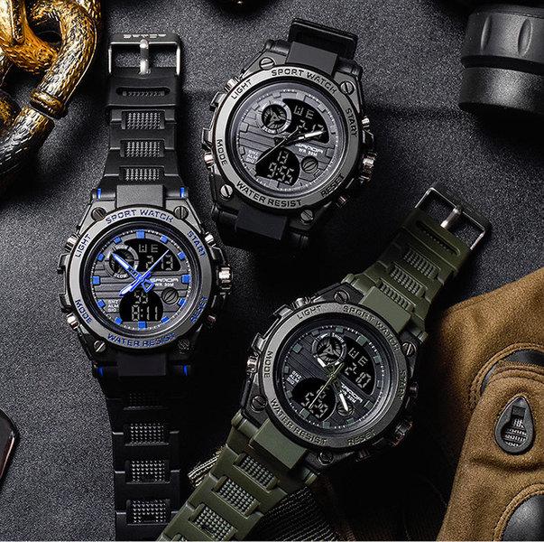 Sport Herrenuhren Top-Marke Luxus Militär Quarzuhr Herren Wasserdicht S Shock Uhr