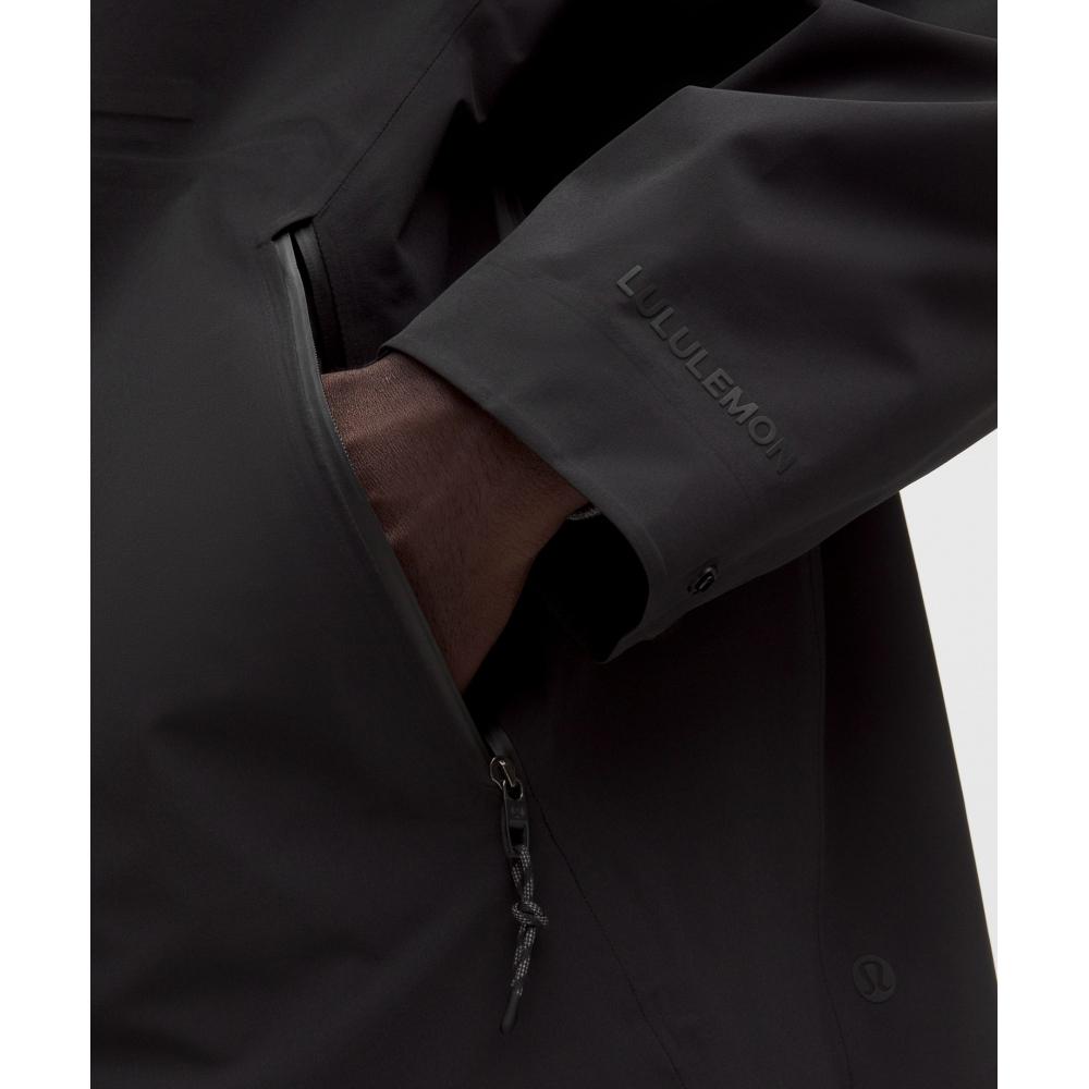 Lululemon City To Hike Waterproof Jacket Black